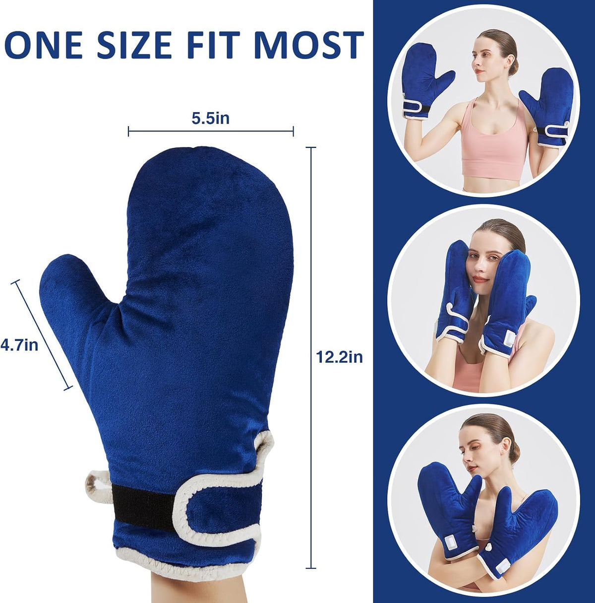 Foot and Ankle Heating Pad for Plantar Fasciitis, Electric Feet Warmers