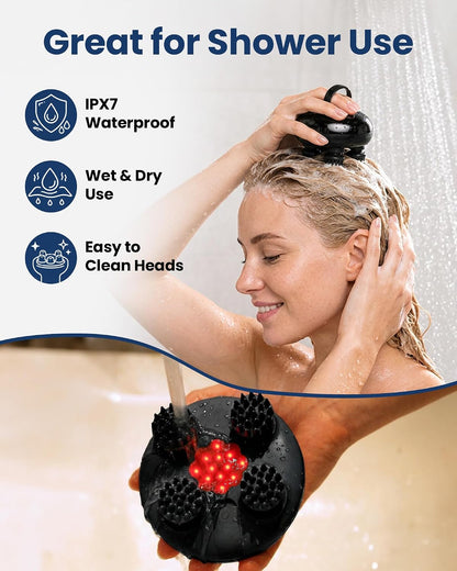 COMFIER Scalp Massager for Hair Growth, Electric Head Massager, Tangle-Free