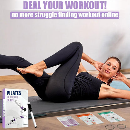 Bodyweight Workout Cards for Women & Men-50 Bodyweight Workout Cards，Includes 2 Rings& Dry-Erase for Easy Organization-Home, Gym or Studio (Bodyweight)