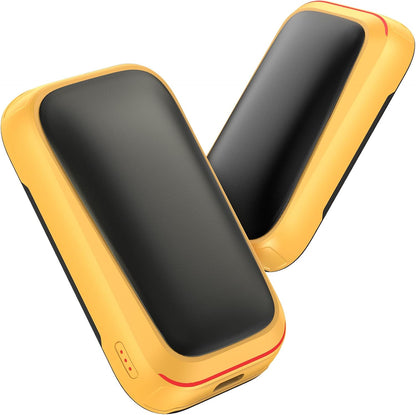 Gaiatop Electric Hand Warmers Rechargeable, Magnetic Pocket Hand Warmer | 2-Pack, 3 Heat Levels, Fits in Gloves, Winter Sports Hunting Essentials, Secret Santa Stocking Stuffers Gifts for Men Women