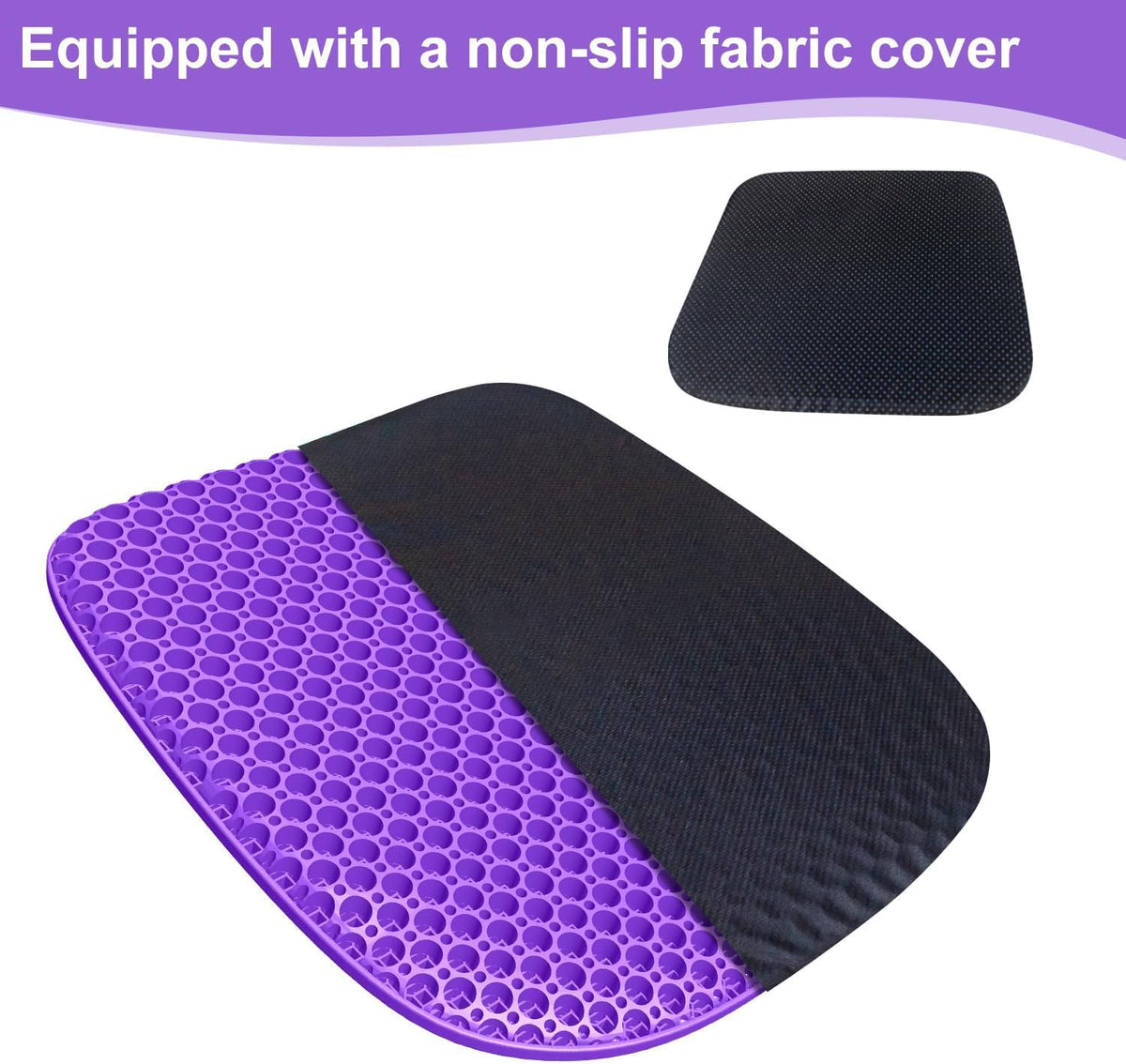 Gel Seat Cushion for Long Sitting Seat Pad For Car Office Chair Wheelchair