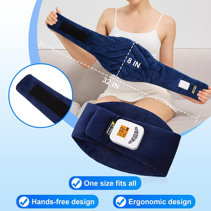Feet Warmers, 5000mAh Rechargeable Foot &Ankle Heating Pad for Circulation