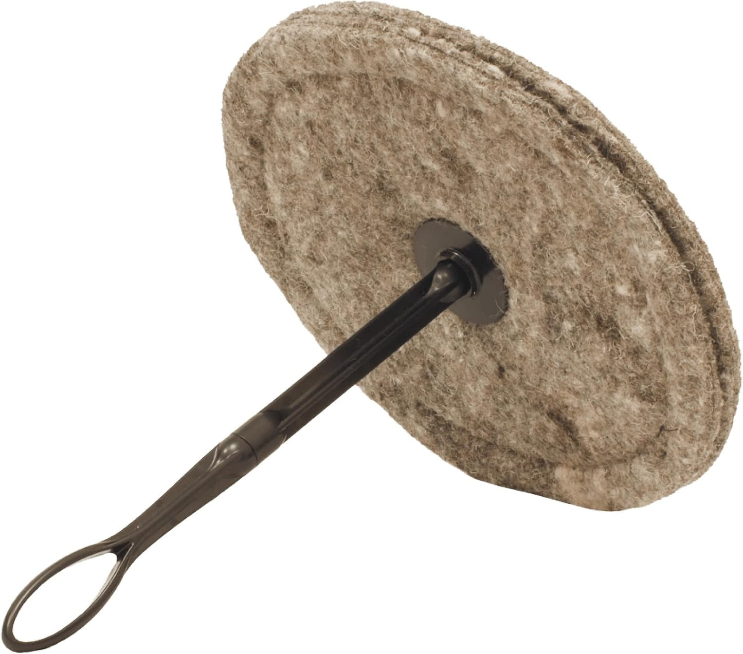 Plug for 5-6 Inch Round Chimney Flue - Fireplace Draft Stopper | 100% Herdwick Wool, Reusable, Balloon Alternative, Works Without Damper, Wood Stove Compatible, Made in England,