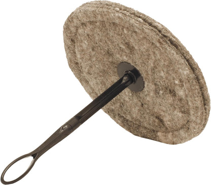 Plug for 5-6 Inch Round Chimney Flue - Fireplace Draft Stopper | 100% Herdwick Wool, Reusable, Balloon Alternative, Works Without Damper, Wood Stove Compatible, Made in England,