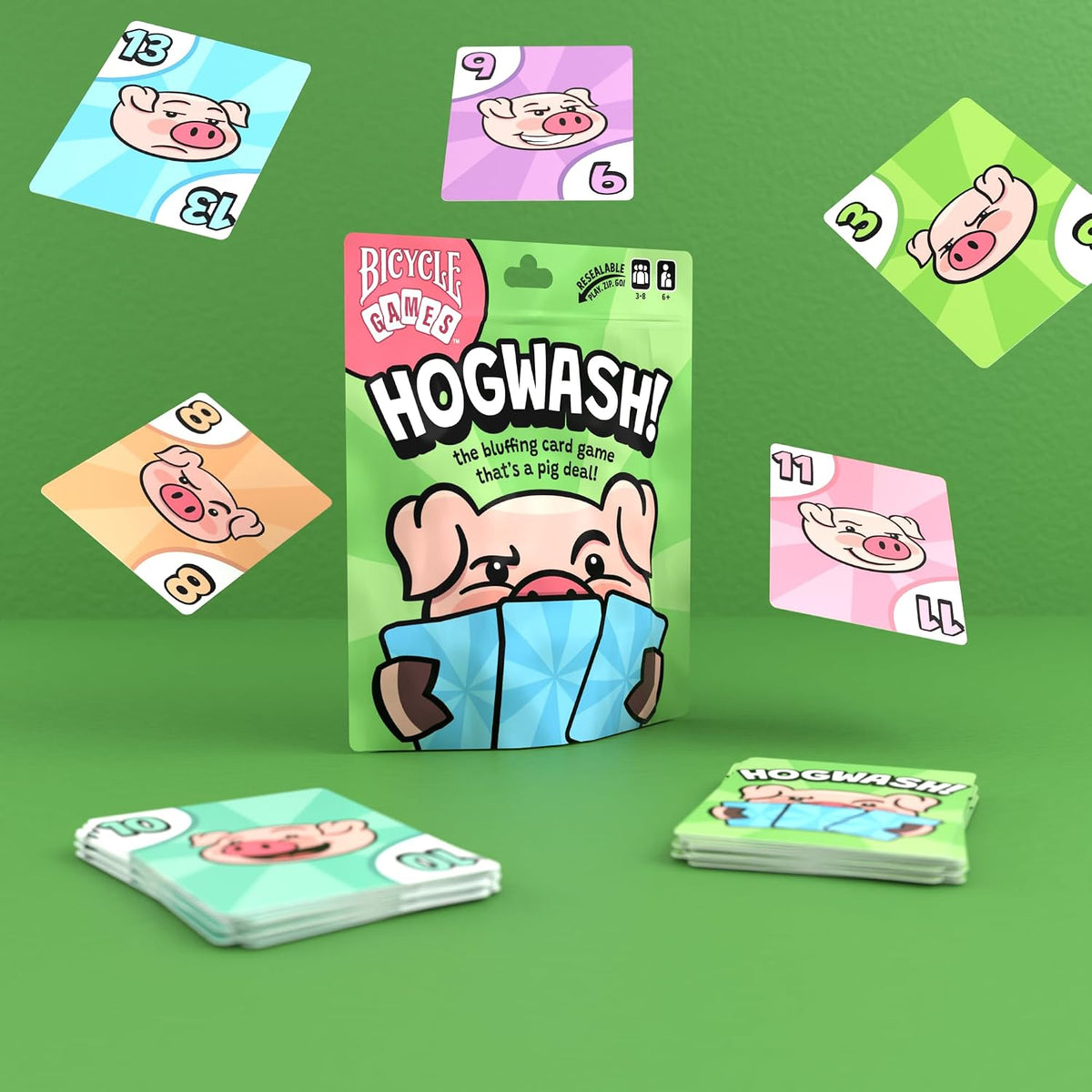 Bicycle Cats in the Corner Card Game for 2-4 Players Ages 6+
