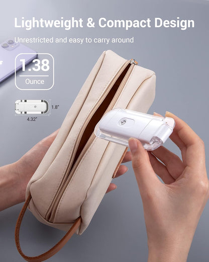 DEWENWILS USB Rechargeable Book Reading Light, 3000K Warm White, Brightness Adjustable Clip on LED Bookmark Lamp at Night in Bed, Portable Booklight for Bookworms, Kids