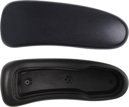 Chair Armrest Replacement, Arm Pad Caps Replacement for Herman Miller Classic Aeron Chair Graphite Black 1 Pair