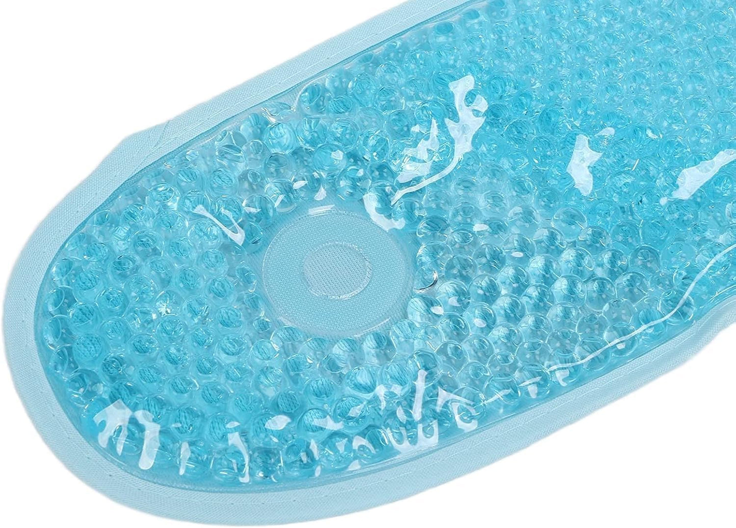 Gel Bead Neck & Shoulder Wrap for Pain Relief – Plush U-Shaped Therapy Pad - Reusable Hot & Cold Compress Therapy for Swelling & Injuries