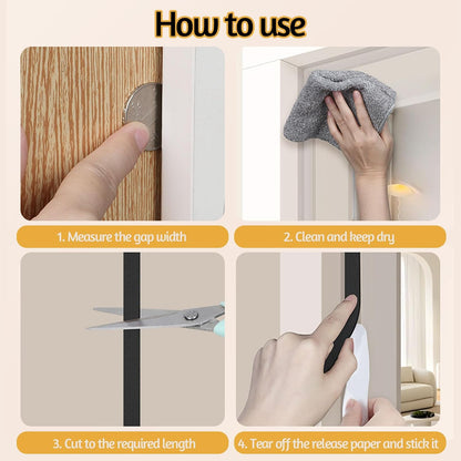 1 in Wide x 1/8 in Thick x 33FT Foam Weather Stripping Door Seal,Window Sealing Tape，Single-Sided Self-Adhesive Insulation Sealing Strip White