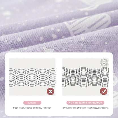 Yoofoss Baby Sleep Sack 0-6 Months Wearable Blanket for Babies 100% Organic Cotton 2-Way Zipper TOG 0.5 Toddler Sleeping Sack 3 Pack, Sleep Sacks