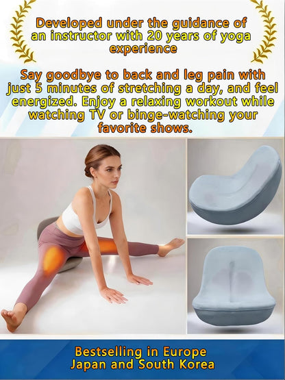 Multi-Functional Stretcher for Legs, Back, and hips; Suitable for Ballet, Dance, Yoga, and Flexibility Training. Relieves Leg and Back Muscle Soreness. Mini, Lightweight, and Portable