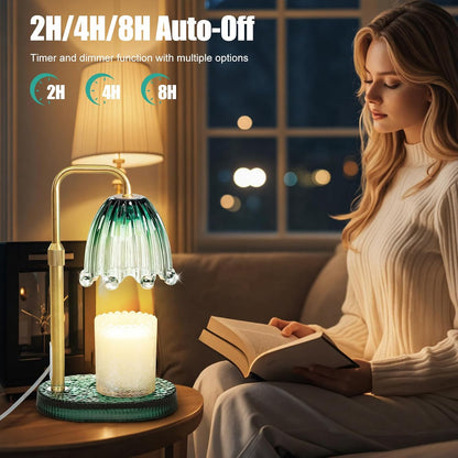 Candle Warmer Lamp with Timer,Birthday Gifts for Women