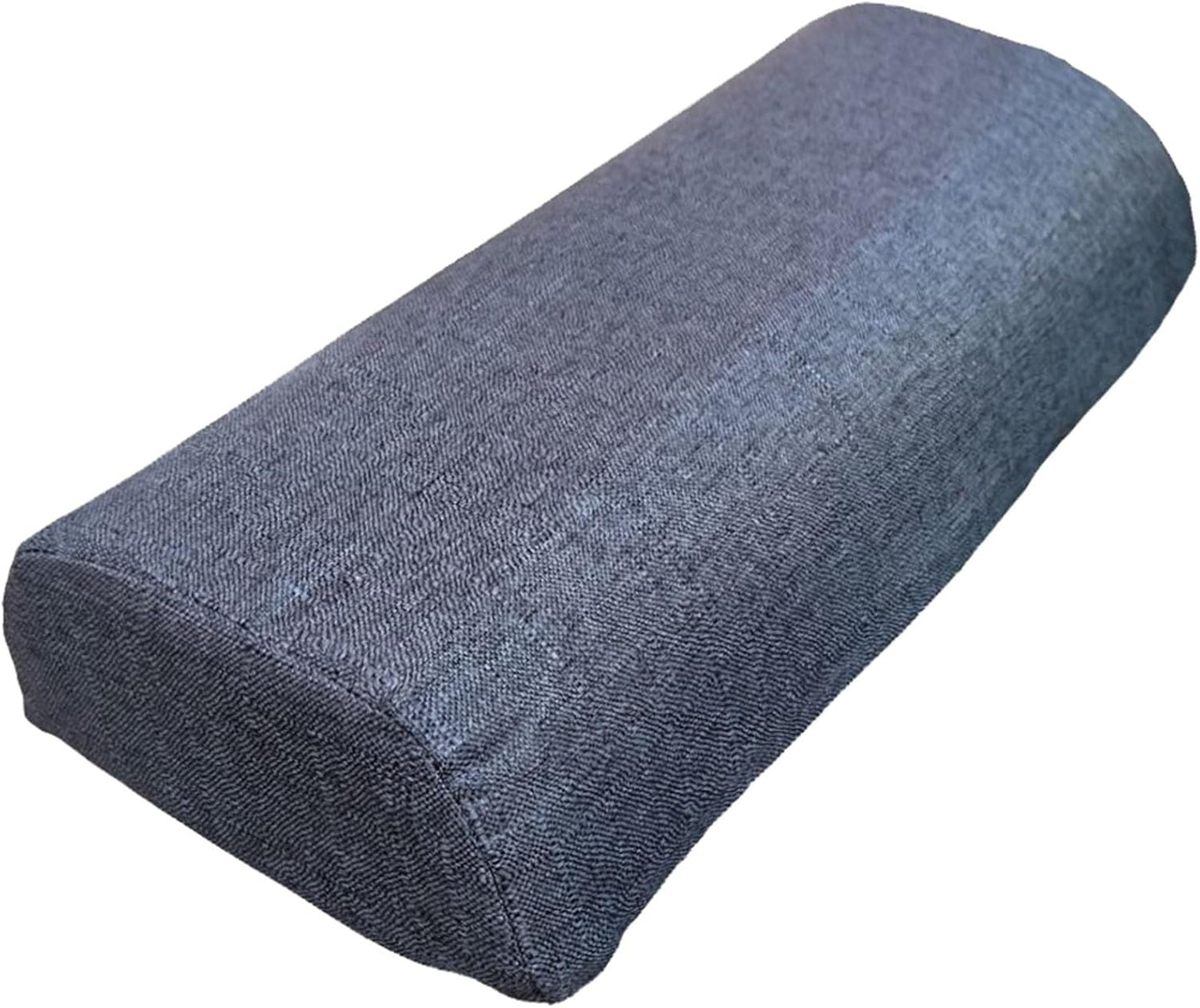 Knee Pillow Half Moon for Back Sleeping, Knee Wedge Pillow for Back Pain,Body Pillow Leg Pillow for Side Sleeping, Knee Bolster Pillow for Legs Support, Half Moon(17,45x18x10cm/18x7x4in)