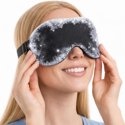 Arctic Flex Cooling Eye Mask - Gel Cold Compress for Migraine, Puffy Eyes
