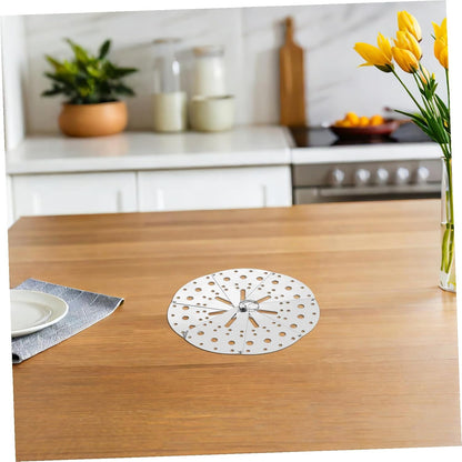 FOMIYES Adjustable Stainless Steel Spill Stopper Cover Anti-overflow Lid Multifunctional Pot Lid for Kitchen Cooking