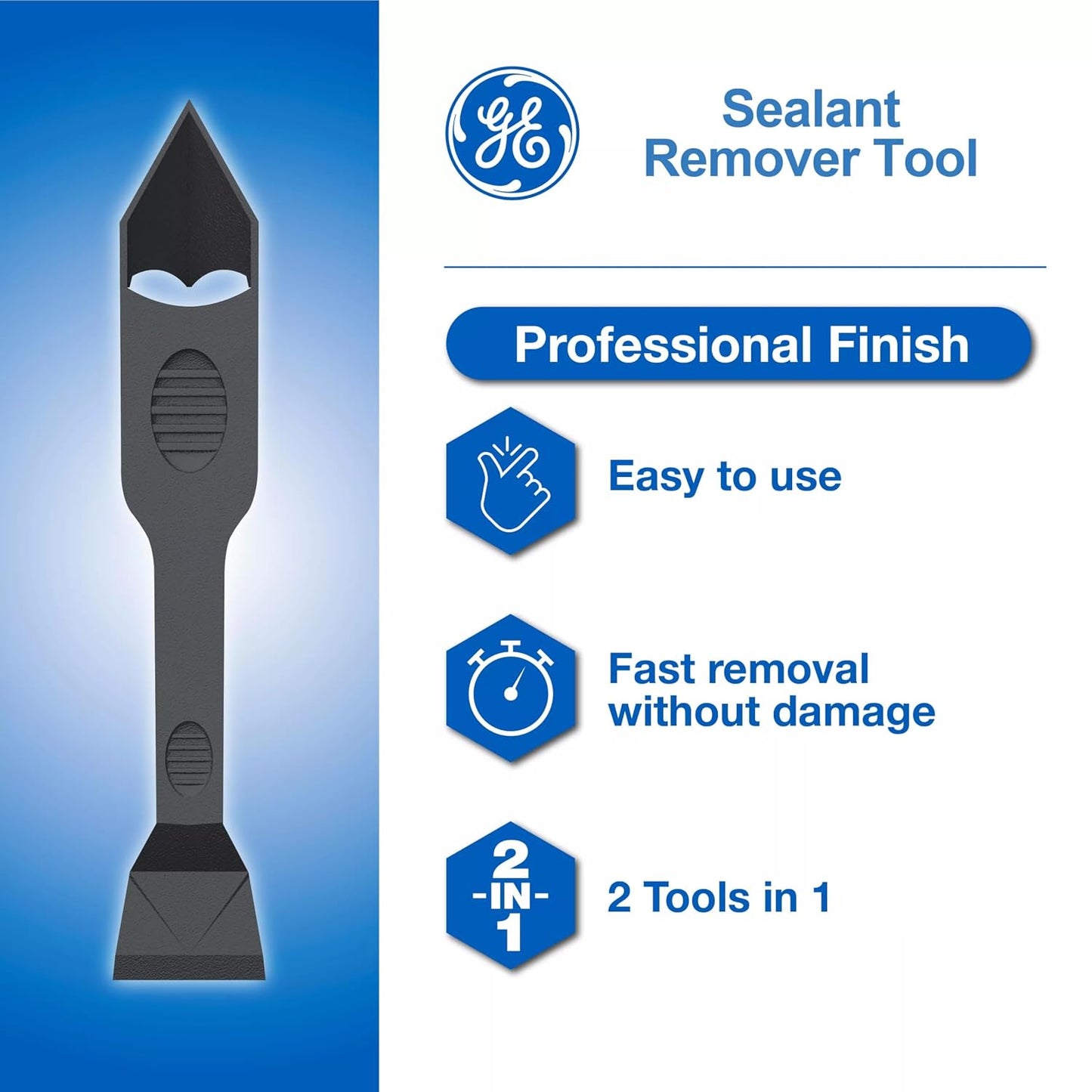 GE Sealant Remover Tool, Black, 1 Piece, 1 Pack