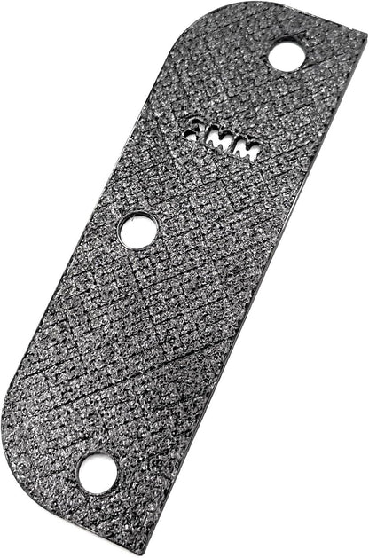 Door Hinge Shims (Set of 3) Hinge Spacer for Interior and Exterior Door Alignment - for 3.5", 4" and 4.5" Standard Hinges (3mm Thick, White, 3.5-inch)