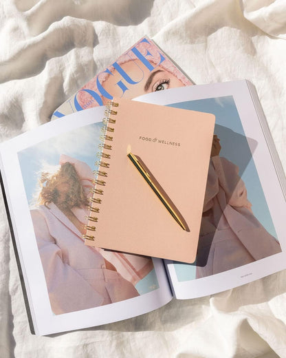 Kunitsa Co. Food and Exercise Journal for Women, Pink
