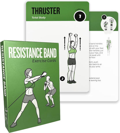 Half Balance Ball Workout Cards, 62 Exercises Cards Deck Large Size 5" x 3.5" Fitness Cards for Women & Men, Beginner Fitness Guide to Training Exercises at Home or Gym