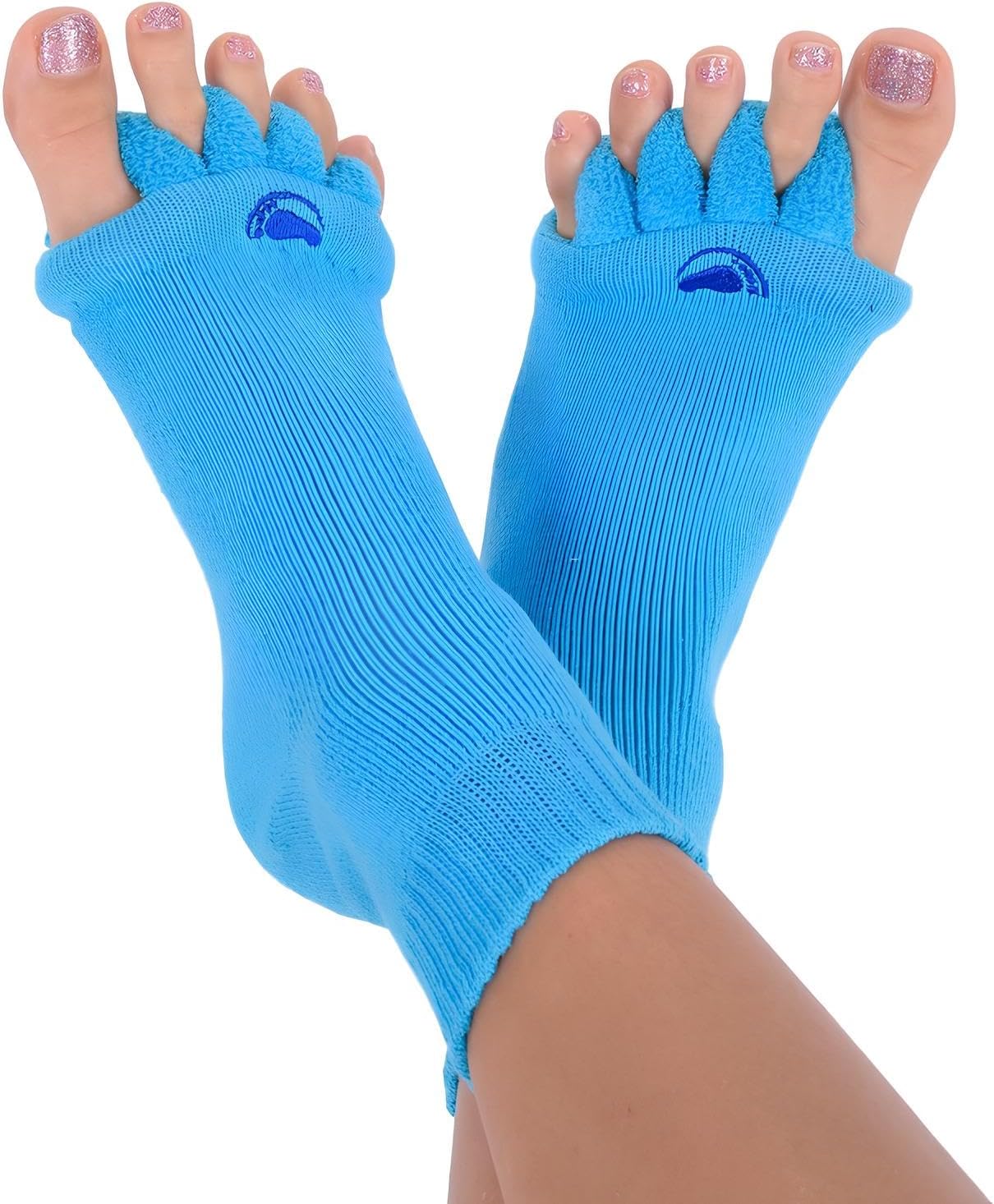 My Happy Feet Foot Alignment Socks with Toe Separators