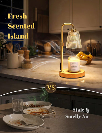 Candle Warmer Lamp with Timer, Birthday Gifts for Women, Ideal Fall Decor