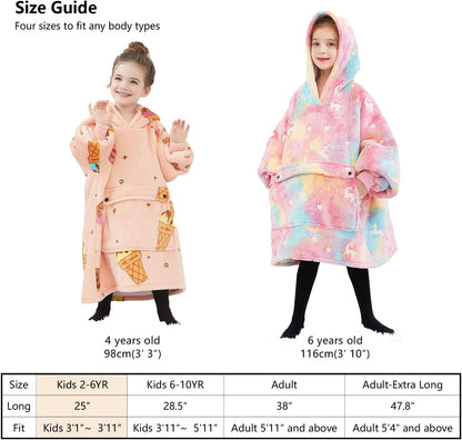 Wearable Blanket Hoodie for Adults With Pocket Strawberry Hoodie | Sherpa, Fuzzy Blanket Hoodie, Oversized Sweatshirt Blanket, Kangaroo Pouch, Cute Birthday Gifts for Sister, Cute Stuff