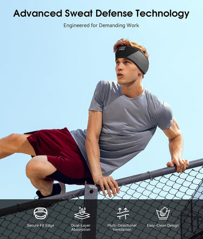 MUSICOZY Bluetooth 5.4 Sleep Headphones Headband Sports Wireless Audio