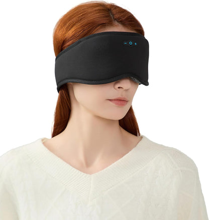 Bluetooth Sleeping Headphones, Bluetooth 5.4 Sleep Mask, Ultra-Thin Stereo Speakers, Fully Enclosed Pressure-Relieving Design, The Best Gift
