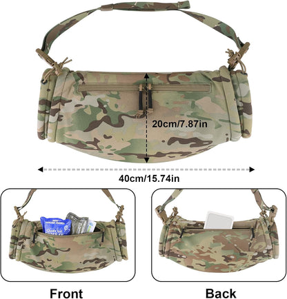 Tactical Hand Warmer,Portable Drop Hanger Waist Handwarmer Pouch for Hunting Golf Camping Fishing, Hiking, Football Winter Outdoor Field Survival.