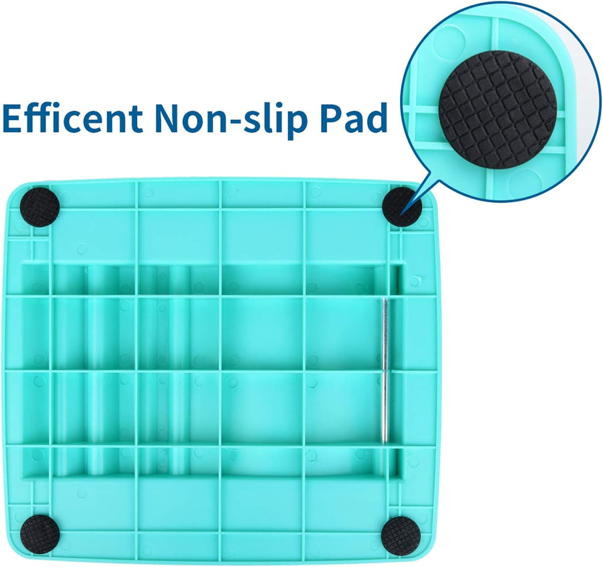 Slant Board, Calf Stretcher Ankle and Foot Incline Board for Stretching Tight Calves or Plantar Fasciitis Adjustable 4 Level (330 lb Capacity), Strength Training Equipment Leg Machines