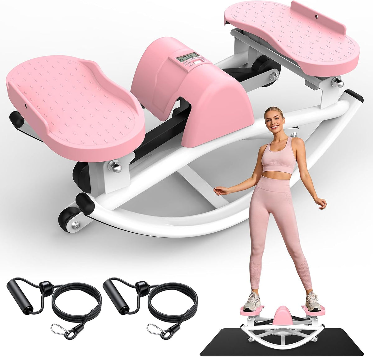 KINMAC Rocking Stepper for Exercise at Home-Rock Stepper Side to Side