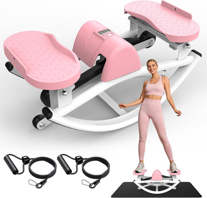 KINMAC Rocking Stepper for Exercise at Home-Rock Stepper Side to Side