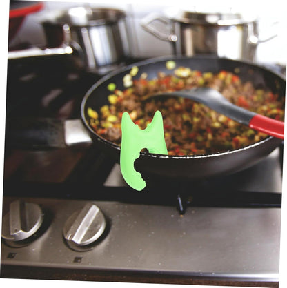ULTECHNOVO 6pcs Spill Pot Lid Lifters Silicone Boil Stoppers for Kitchen Use Prevent Overflow and Keep Lids Elevated Easy to to Touch