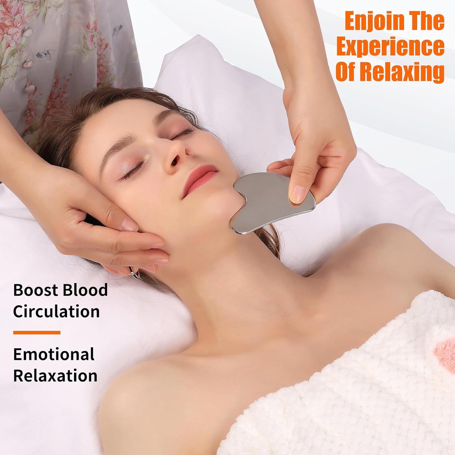 Manual Trigger Point Massage Tool With Thumb Saver For Deep Tissue Massage | One-Piece Molded Resin, No Parting Lines & Smooth Skin-Friendly. Ergonomic Build Saves Massage Effort For Deep Tissue Massage