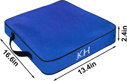 Indoor&Outdoor Chair Cushions, Stadium Seat Cushions for Bleachers, Boat Canoe Kayak Seat, Best for Camping, Bleachers, Sports Events