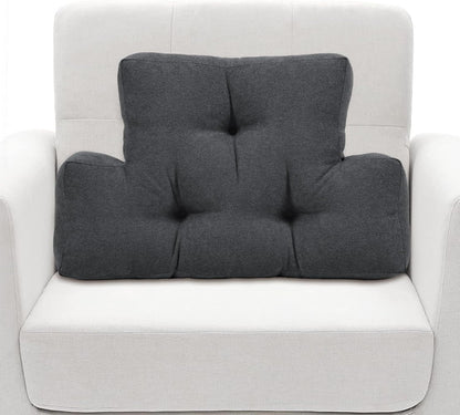 Back Pillow for Recliner Lumbar Support Pillow Soft and Fluffy Back Support Cushion Thick Lumbar Cushion for Chairs, Recliners,Sofa, Couch and Bed for Pain Relief
