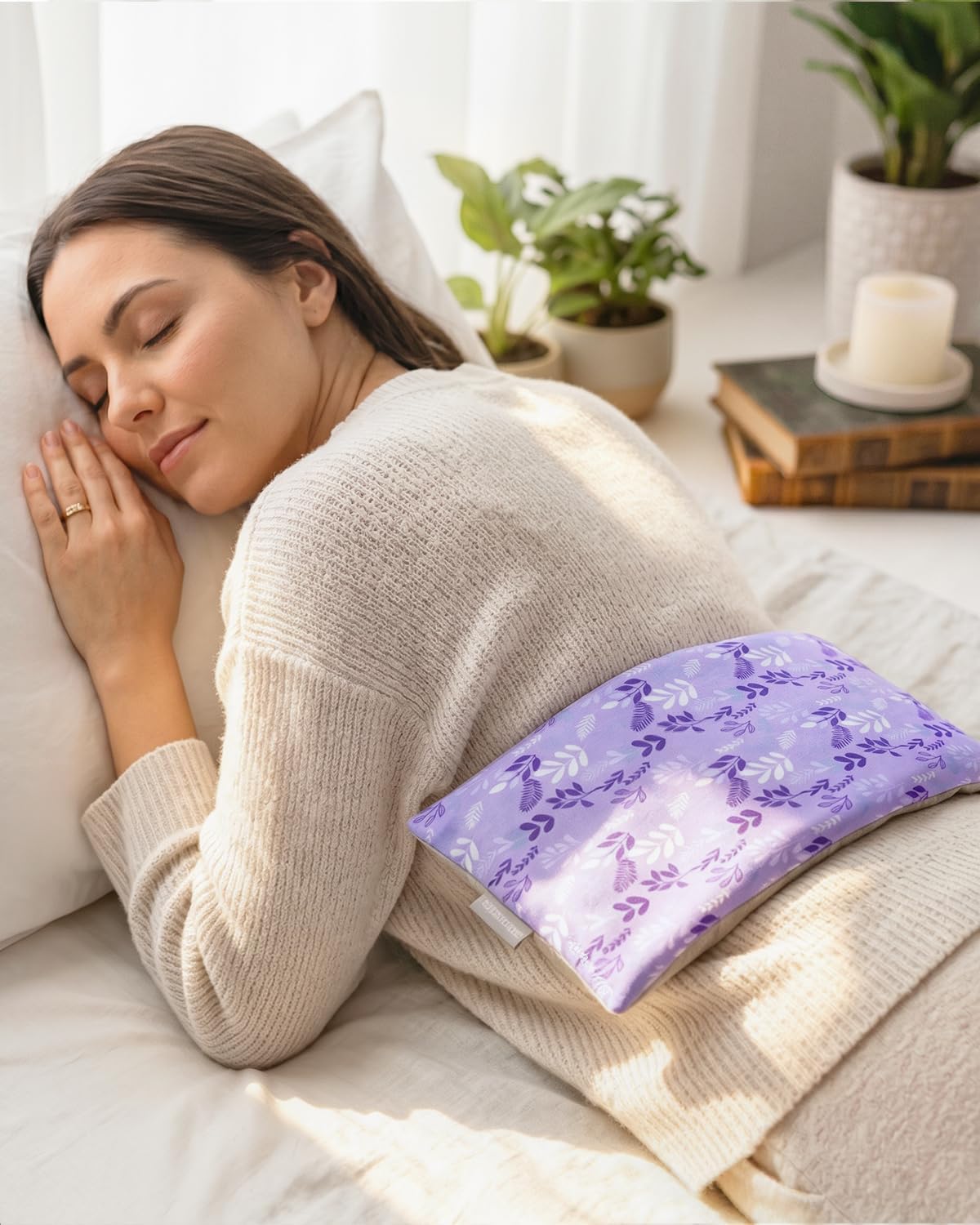 Hihealer Microwave Heating Pad for Neck & Shoulders, Microwavable Heat Pack