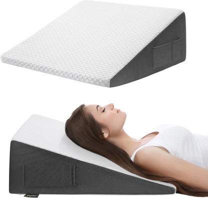 Cozymaker 10-inch Adjustable Leg Elevation Pillows for Swelling Pain Relief