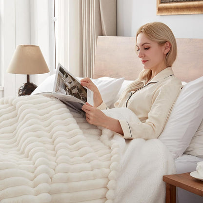 Westinghouse Heated Throw Blanket, 50"x60", Charcoal, ETL Certified