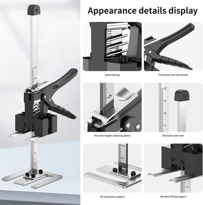 Labor-Saving Arm Jack Two-Piece Set for Wall Tile Positioning, Doors, Windows, Cabinets, Installation, Furniture Lift, Drywall Lift, Lift Tools (15.7)