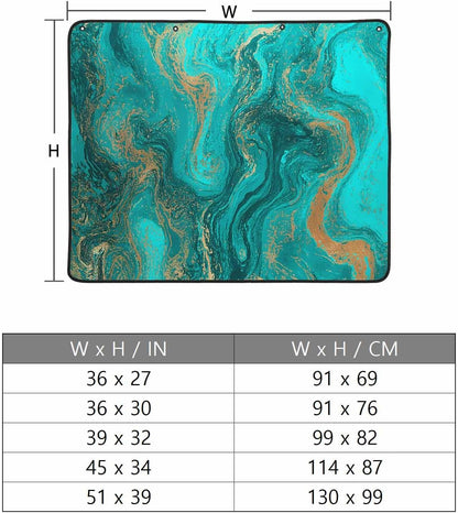 Magnetic Fireplace Cover Sage Green Marble Fireplace Screen Decorative Abstract Fluid Art Insulation Fireplaces Blocker Blanket Save Energy Fireplaces Draft Stopper Covers for Living Room 36x30 Inch