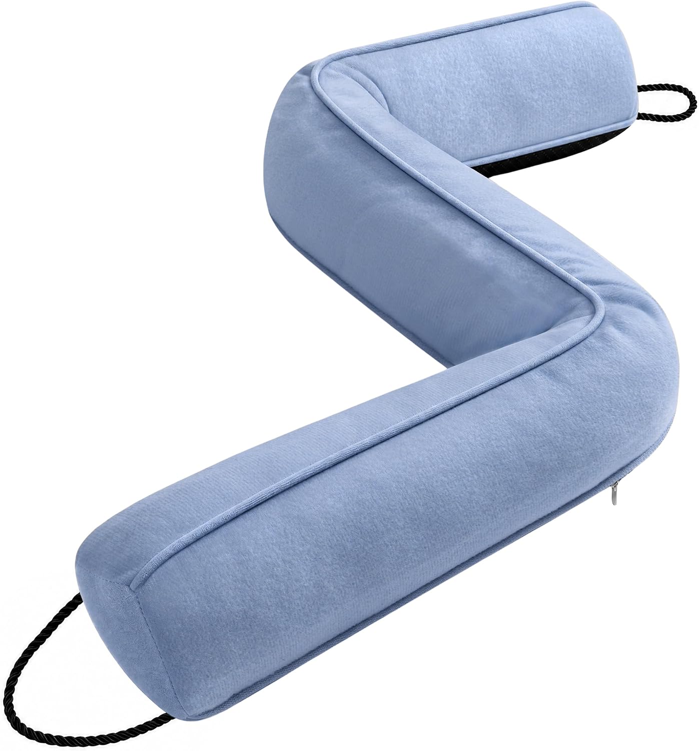 Door Draft Stopper, Removable Washable Cover, 38", Gray | Weighted Gap Filler, Blocks Hot and Cold Air, All-Season Seal, Easy Install, Noise & Wind Blocker, Home Essentials