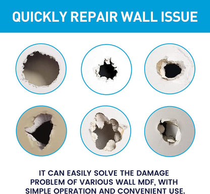 Drywall Repair Kit, 2-Pack Wall Mending Agent, Wall Spackle with Tools | Includes Scraper and Sandpaper. For Wall Surface Hole Fill, Quick And Easy Solution.