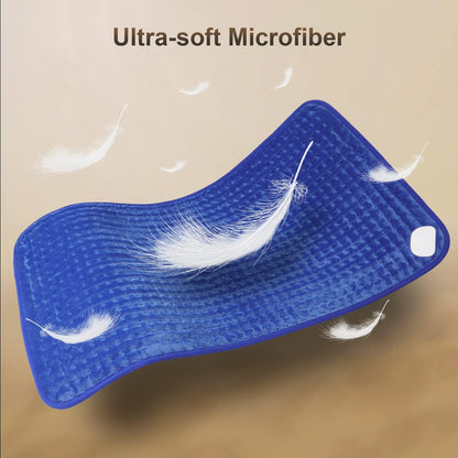 Heat Wrap for Neck Shoulder and Back, Fathers Day Ideal Gifts for Men Dad Him, Portable Weighted Warm Pad with 10 Heat 4 Timers 26"x 35"