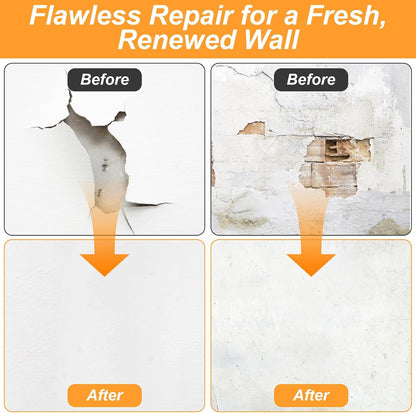 Drywall Repair Kit 13" Drywall Patch Kit Large Hole 8Pcs Wall Patch Repair