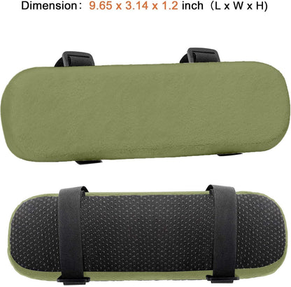 MOSISO Chair Armrest Pads, Home/Office Chair Arm Rest Covers, Black