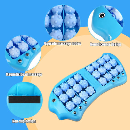Foot Roller Massager for Plantar Fasciitis Relief, Large Size Roller Foot Massage Shiatsu Acupuncture Massage, Reflexology Tool,Heel, Arch, Muscle Aches, Foot Pain, Stress Relief - Relaxation Gift