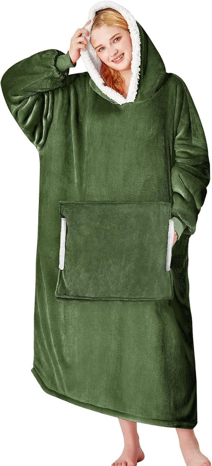 yescool Wearable Blanket Hoodie as Christmas Birthday Gifts for Women Mom - Colors B