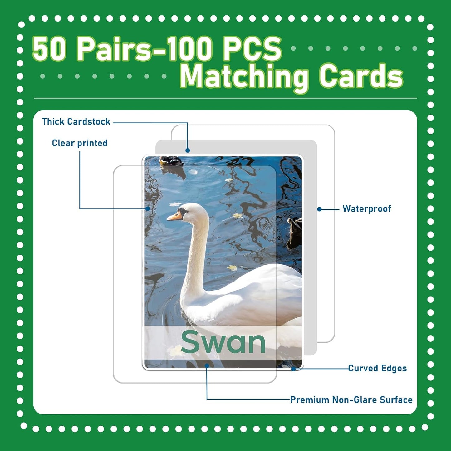 gisgfim 100 PCS Memory Matching Game Famous Paintings Concentration Memory Card for Adults Learning Educational Game A Fun & Fast Artworks Theme Matching Games