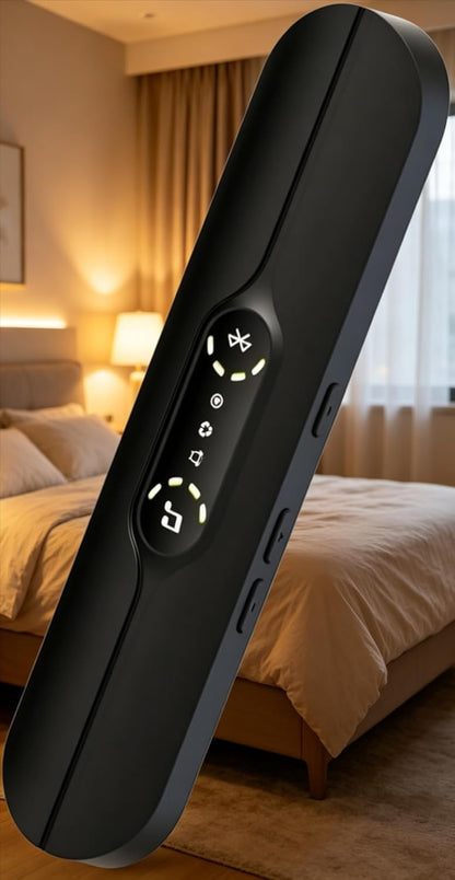 Pillow Speaker for Sleeping, Mini Bone Conduction Portable Sleep Aid with Stereo Bass, Bluetooth Sleep Bar for Deep Sleeping with White Noise, with Volume Control-Supports TF Function 1